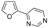 4-(2-FURYL)PYRIMIDINE Struktur