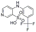 4-[3-(TRIFLUOROMETHYL)ANILINO]-3-PYRIDINESULFONIC ACID Struktur