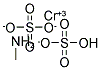 CHROMIUM METHYLAMMONIUM ALUM Struktur