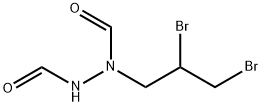 N-(2,3-DIBROMOPROPYL)-N'-FORMYLFORMIC HYDRAZIDE Struktur