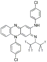 CLOFAZIMINE, [METHYL-3H] Struktur