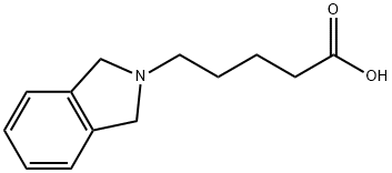 5-(1,3-DIHYDRO-ISOINDOL-2-YL)-PENTANOIC ACID Struktur