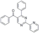 5-BENZOYL-4-PHENYL-2-(PYRIDIN-2-YL)PYRIMIDINE Struktur