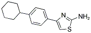 4-(4-CYCLOHEXYL-PHENYL)-THIAZOL-2-YLAMINE Struktur