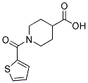 1-(THIOPHENE-2-CARBONYL)-PIPERIDINE-4-CARBOXYLIC ACID Struktur