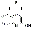 8-METHYL-4-(TRIFLUOROMETHYL)-2-QUINOLINOL Struktur