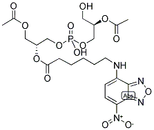 1-ACYL-2-[6-[(7-NITRO-2-1,3-BENZOXADIAZOL-4-YL)AMINO]CAPROYL]-SN-GLYCERO-3-[PHOSPHO-RAC-(1-GLYCEROL)] (SODIUM SALT) Struktur