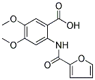 2-[(FURAN-2-CARBONYL)-AMINO]-4,5-DIMETHOXY-BENZOIC ACID Struktur