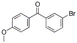 3-BROMO-4'-METHOXYBENZOPHENONE Struktur