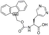 FMOC-L-ALA-3-(5-PYRIMIDINYL) Struktur