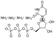 URIDINE 5'-TRIPHOSPHATE TETRAAMMONIUM SALT, [2-14C] Struktur