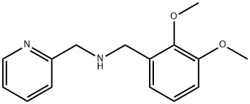 (2,3-DIMETHOXY-BENZYL)-PYRIDIN-2-YLMETHYL-AMINE Struktur