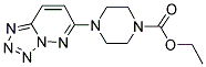 ETHYL 4-TETRAZOLO[1,5-B]PYRIDAZIN-6-YLPIPERAZINE-1-CARBOXYLATE Struktur