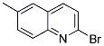 2-BROMO-6-METHYLQUINOLINE Struktur