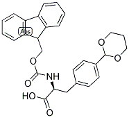 FMOC-L-PHE[4-(1,3-DIOXANE)] Struktur