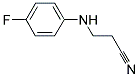 3-(4-FLUORO-PHENYLAMINO)-PROPIONITRILE Struktur