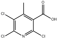 2,5,6-TRICHLORO-4-METHYLNICOTINIC ACID Struktur