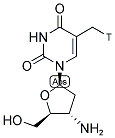 3'-AMINO 3'-DEOXYTHYMIDINE, [METHYL-3H]- Struktur