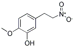 1-(3-HYDROXY-4-METHOXYPHENYL)-2-NITROETHANE Struktur