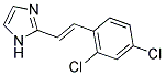 2-[(E)-2-(2,4-DICHLOROPHENYL)ETHENYL]-1H-IMIDAZOLE Struktur