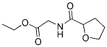 [(TETRAHYDRO-FURAN-2-CARBONYL)-AMINO]-ACETIC ACID ETHYL ESTER Struktur