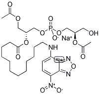 1-ACYL-2-[12-[(7-NITRO-2-1,3-BENZOXADIAZOL-4-YL)AMINO]DODECANOYL]-SN-GLYCERO-3-[PHOSPHO-RAC-(1-GLYCEROL)](SODIUM SALT)