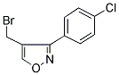 4-BROMOMETHYL-3-(4-CHLORO-PHENYL)-ISOXAZOLE Struktur