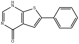 6-PHENYL-3H-THIENO[2,3-D]PYRIMIDIN-4-ONE Struktur