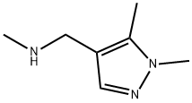 (1,5-DIMETHYL-1 H-PYRAZOL-4-YLMETHYL)-METHYL-AMINE Struktur