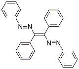 ALPHA,BETA-BIS(PHENYLAZO)STILBENE Struktur