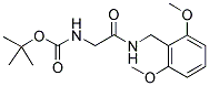 N-[[(2,6-DIMETHOXYBENZYL)AMINO]CARBONYL]METHYLCARBAMIC ACID, TERT-BUTYL ESTER Struktur