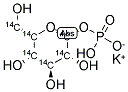 ALPHA-D-[U-14C]GLUCOSE 1-PHOSPHATE, POTASSIUM SALT Struktur