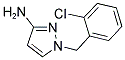 1-(2-CHLORO-BENZYL)-1H-PYRAZOL-3-YLAMINE Struktur