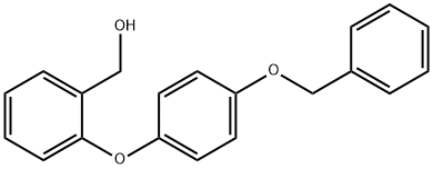 (2-[4-(BENZYLOXY)PHENOXY]PHENYL)METHANOL Struktur