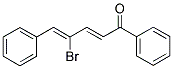 (2E,4Z)-4-BROMO-1,5-DIPHENYLPENTA-2,4-DIEN-1-ONE Struktur