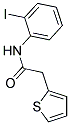 N-(2-IODOPHENYL)-2-(2-THIENYL)ETHANAMIDE Struktur