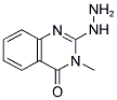 2-HYDRAZINO-3-METHYL-3 H-QUINAZOLIN-4-ONE Struktur