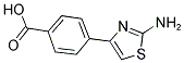 4-(2-AMINO-THIAZOL-4-YL)-BENZOIC ACID Struktur