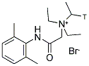 LIDOCAINE, N-ETHYL BROMIDE QUATERNARY SALT, [N-ETHYL-1-3H] Struktur