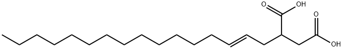 2-[(E)-2-HEXADECENYL]SUCCINIC ACID Struktur