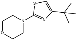 4-[4-(TERT-BUTYL)-1,3-THIAZOL-2-YL]MORPHOLINE Struktur