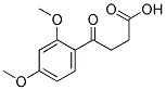 4-(2,4-DIMETHOXY-PHENYL)-4-OXO-BUTYRIC ACID Struktur