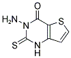 6-AMINO-5-THIOXO-4,6-DIHYDRO-4,6-DIAZABENZO[B]THIOPHEN-7-ONE Struktur