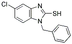 1-BENZYL-5-CHLORO-1H-BENZIMIDAZOLE-2-THIOL Struktur