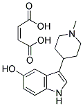 3-(1-METHYLPIPERIDIN-4-YL)-1H-INDOL-5-OL MALEATE Struktur