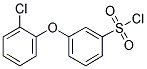 [3-(2-CHLOROPHENOXY)PHENYL]SULFONYL CHLORIDE Struktur