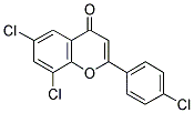 6,8,4'-TRICHLOROFLAVONE Struktur