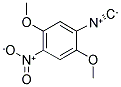 2,5-DIMETHOXY-4-NITRO-PHENYLISOCYANIDE Struktur