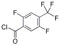 2,5-DIFLUORO-4-(TRIFLUOROMETHYL)BENZOYL CHLORIDE Struktur