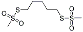 1,5-PENTANEDIYL BISMETHANETHIOSULFONATE Struktur